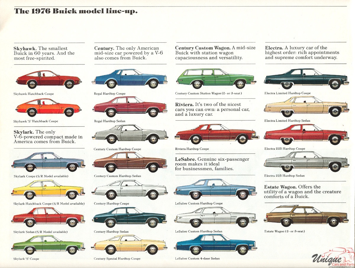 1976 Buick Brochure Page 38